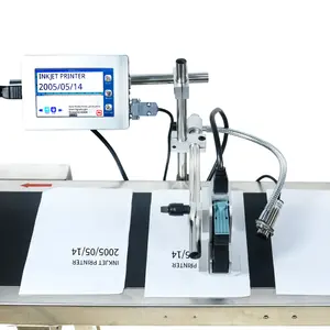 Impresora de inyección de tinta térmica en línea J511 Impresora de inyección de tinta continua Impresora TIJ Máquina de codificación de inyección de tinta