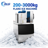 Machine à glace en flocons industrielle, machine à fabriquer des glaçons en flocons, machine à glace en flocons de neige