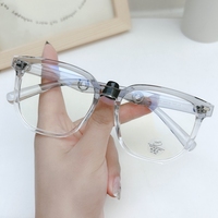 Gafas ópticas cuadradas de lujo Vintage para hombre y mujer, monturas de gafas para ordenador a la moda