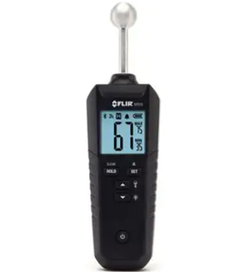 El medidor de humedad con sonda de bola FLIR MR59 original y original es un medidor sin pines con conectividad inalámbrica - Product Image 1