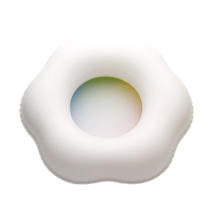 Bouée de natation colorée en forme de coquille, en PVC épais de 30mm, forme originale pour enfants et adultes, jouets aquatiques - Product Image 5