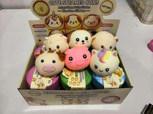 <b>Cute</b> <b>Bear</b> Dumpling Squishy Fidget Squeeze Toy Eco-Friendly HDF & MDF Collectible Promotional Gift for Kids Parties Baiyite - Product Image 1