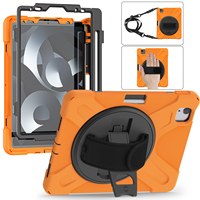Housse de tablette d'armure robuste robuste pour ipad 10 Air 4 5 Pro 10.9 étui béquille support bandoulière dragonne