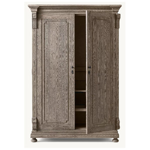 Luxury Modern Eco-Friendly Durable Living Room Furniture RH Furniture American Style Dresser Hand-carved Fluted Cornices Cabinet - Product Image 1