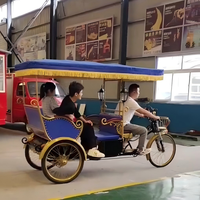 Pedicab touristique vintage avec auvent pour sites touristiques – Meilleur prix