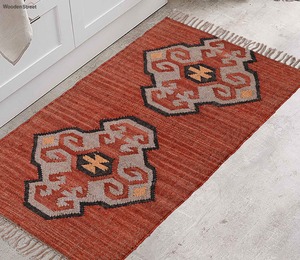 Unique Design Natural Fiber Jute Door <b>Mat</b> Decorative Entrance Rug for Home Hotel and Office Available at Best Price - Product Image 4