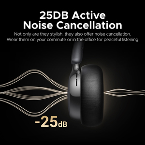 หูฟังแบบครอบหู Plus 25dB Active พร้อมระบบเสียง 3 มิติ ช่วยตัดเสียงรบกวน - Product Image 5
