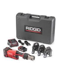 Kit d'outils de pressage miniatures Ridgids RP 115 avec mors PureFlow 1/2-3/4, garantie OEM de 3 ans, avec pelle et mallette souple - Product Image 2
