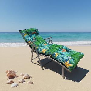 TUMBONA 55*174CM-2 Tapis de plage rembourré en coton, coussins et oreiller pour une relaxation confortable en plein air - Product Image 3