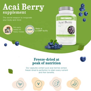 Hete Aanbieding Nutrtech Antioxidanten <span class=keywords><strong>Acai</strong></span> Berry <span class=keywords><strong>Capsules</strong></span> Bulk Vegetarisch Immuunsysteem Ondersteuning Dieetsupplementen voor Volwassenen - Product Image 3