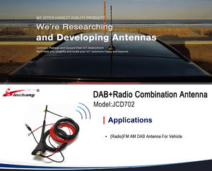 Méthode de montage à vis <span class=keywords><strong>Antenne</strong></span> radio FM AM DAB télescopique avec amplificateur pour toit de <span class=keywords><strong>voiture</strong></span> - Product Image 3
