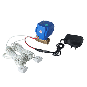 Valvola dell'acqua solenoide DN15 (1/2 pollici) sistema di rilevatore di perdite d'acqua intelligente e sensori d'acqua sensibili da 6 metri 2pc per perdite - Product Image 2