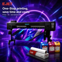 EJET Plotter Eco Solvente Todo en Uno de 1.8m I3200, Cortadora de Vinilo, Impresora Plotter Eco Solvente para Letreros, Papel Tapiz, Lona y Flex