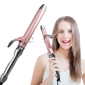 Factory Hot Waver Curly Ceramic Barrel Electric Hair Salon Curl Wand Tong Crimper Barber Styling Tools Curling Iron Hair Curler