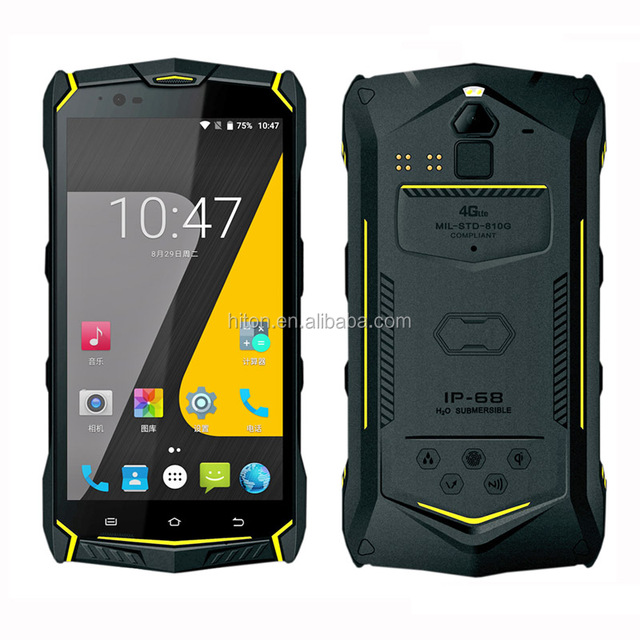 Cheap 4g Smartphone 5.5 Inch NFC PTT Rugged Phone Fingerprint Support Wireless Charging IP68 Industrial Waterproof Phone