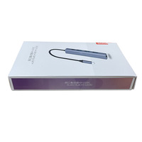 Boîtes d'emballage personnalisées haut de gamme pour chargeurs de téléphone portable et câbles de données USB avec pelliculage mat, gaufrage et blister – Vente en gros