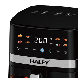 Freidora de Aire HALEY 2025 Nueva con Doble Cesta de 7L, Multifuncional, Pantalla Táctil Visible, Función de Apagado Automático Opcional - Product Image 5