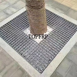FRP <b>Mesh</b> Grid Fiberglass Grating for Platform, Walkway - Product Image 5