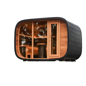 Sauna traditionnel en bois à vapeur de marque SUPANG, design européen, avec panneau de commande électrique, en cèdre canadien, vente en gros - Product Image 3