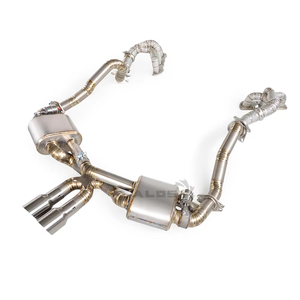 Tuyau d'échappement Cat-back en alliage de titane Valvetronic pour <span class=keywords><strong>Porsche</strong></span> Cayman <span class=keywords><strong>S</strong></span> <span class=keywords><strong>Boxster</strong></span> <span class=keywords><strong>S</strong></span> 981 2012-2017 3.4 Collecteur Silencieux - Product Image 6