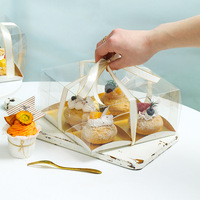 Chips Mouse Full Sheet Packaging Material Decoration square Plastic Moon Cake Boxes