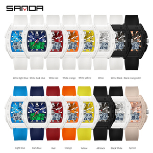 <span class=keywords><strong>Montre</strong></span> SANDA 6330, <span class=keywords><strong>vente</strong></span> chaude, mode originale, <span class=keywords><strong>montre</strong></span> pour homme à double affichage, multifonction, bracelet en TPU, étanche, sportive, <span class=keywords><strong>montre</strong></span>-bracelet pour homme d'extérieur - Product Image 6