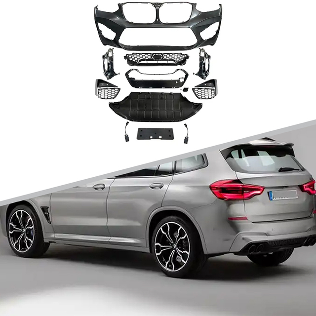 High Quality Gloss Black Knight Aero Kit for BMW X3 2018 to 2020 G01 Car Exterior Aerodynamic Modification Kit