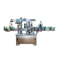 Machine d'étiquetage automatique à grande vitesse pour bouteilles en plastique/verre, étiquetage recto verso, avec écran tactile pour les sacs