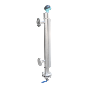 Jauge de niveau à clapet magnétique en acier inoxydable, jauge de niveau d'eau numérique |   Signal HART 4-20mA |   Mesure de niveau industrielle - Product Image 4