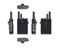 HIYIAV M71HV Transmetteur vidéo sans fil 5G portable 1080P à faible latence pour diffusion en direct d'urgence en extérieur, réseau maillé double canal
