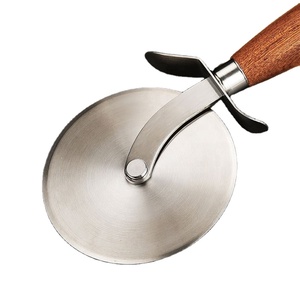 Stainless Steel Foldable <b>Roller</b> Round Knife Cut Crust Pizza Cutter Hotel Home Special Tools Commercial 430 Material <b>Blade</b> - Product Image 4