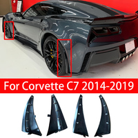 2014-2019 Chevrolet Corvette C7 remplacement XL étendu garde-boue de roue avant ou arrière garde-boue garde-boue garde-boue kits de carrosserie