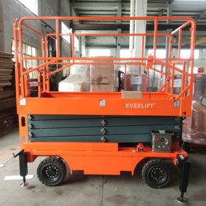 Plataforma Elevadora de Tijera Autopropulsada Eléctrica, Elevador de Mantenimiento y Trabajo Aéreo, Plataforma de Trabajo Aéreo - Product Image 1