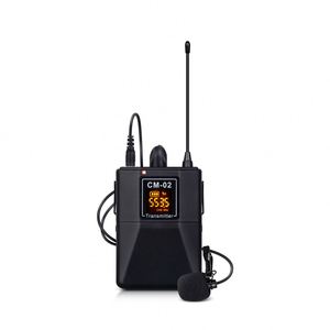 Micrófono Lavalier Inalámbrico UHF Portátil con LED, Cardioide, Canal Único, 30 Selecciones, Alcance de 50m para Cámara DSLR - Product Image 5