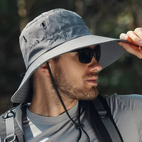 Sombrero de pescador impermeable para hombre y mujer, protección solar Anti UV para verano, malla transpirable, para acampar, senderismo, montañismo