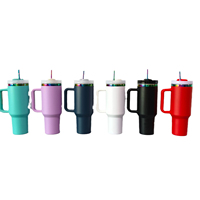 Gobelet isotherme de voyage 40oz, noir et blanc, plaqué arc-en-ciel, effet laser et holographique, prix de gros