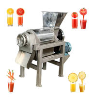 Fabriek Singal-Stage Fruit Juicer Pers Schroef Juicer Pers Persapparatuur Industriële Extractor Extractie Juicing Machine
