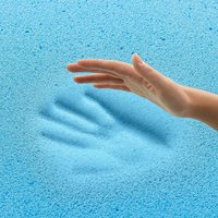 Herstellung Tragbarer, Weicher, Komfortabler, Atmungsaktiver, Natürlicher, Reiner 100% Memory-Schaum-Matratzenauflage für Massageliegen