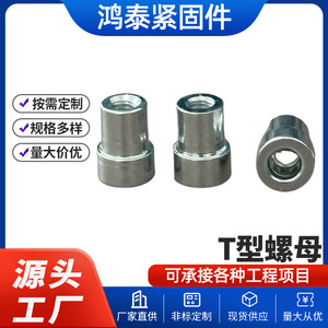 น็อตเหล็กกล้าคาร์บอน Hongtai ขนาด M4 M6 M8 ชุบนิกเกิล สำหรับโปรไฟล์อะลูมิเนียมอุตสาหกรรม ชิ้นส่วนนิวเมติก - Product Image 5