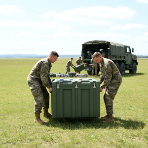 Equipo de Almacenamiento, Caja Modular Rotomoldeada, Soporte Ajustable, Cajas de Herramientas Ligeras, Protección Resistente - Product Image 1
