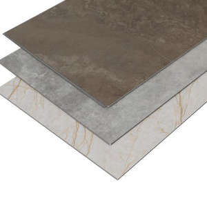 Suelo SPC Impermeable de Núcleo Rígido, Compuesto de Piedra y Plástico, Diseño Moderno Liso, Resistente al Desgaste, con Diseño Gráfico - Product Image 3