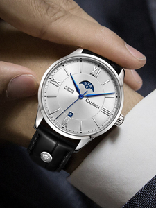 Top 10 Relojes de Lujo Vintage Automáticos NH39 de Acero Inoxidable <span class=keywords><strong>Cadisen</strong></span> 8188 - Product Image 6