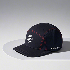 Casquette de baseball sportive rouge personnalisée, réglable, respirante, tissu courant, casquette de sport d'été pour l'extérieur avec visière - Product Image 4