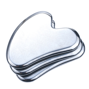 Venta caliente Terahertz Energy Stone Body Guasha Masajeador Face Skincare Tool Logotipo personalizado en forma de corazón Facial Gua Sha Herramienta de masaje - Product Image 4