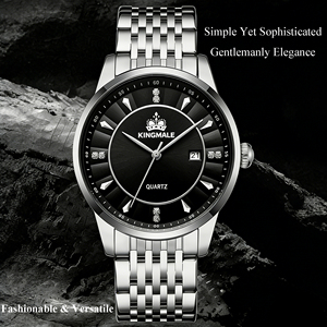 Reloj de Cuarzo Elegante para Hombre, Deportivo, Resistente al Agua, con Correa de Acero Inoxidable, Análogo, Venta al Por Mayor <span class=keywords><strong>1923</strong></span> - Product Image 2