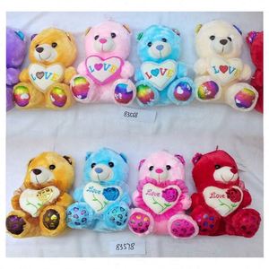 ตุ๊กตาหมีคริสต์มาสแบบกลับด้านได้ น่ารัก สไตล์รัก ตุ๊กตาหมีหัวใจ ของเล่นตุ๊กตาสัตว์แบบกำหนดเอง ของขวัญวันวาเลนไทน์ - Product Image 3