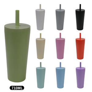 Termo de acero inoxidable de gran capacidad para exteriores, taza esmerilada de gran valor de color, suministro directo de fábrica transfronterizo para Amazon - Product Image 2