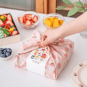 Benutzer definierte Bäckerei Valentinstag tragbare Papier verpackung Mousse Kuchen Box Gebäck Back papier Verpackung Picknick box mit Fenster