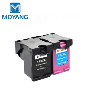 hp 123 чернильные картриджи Suppliers-Moyang совместимый для hp123 123XL чернильных картриджей, который используется для струйного принтера hp 123 1110/2130/2132/2133/2134/3630/3632/3636/4513/4520/4521 принтер
