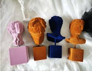 Escultura de Arte Griego de Resina Personalizada, Estatua de Poliresina con Recubrimiento de Color, Cabeza de Estatuas de Higia - Product Image 5